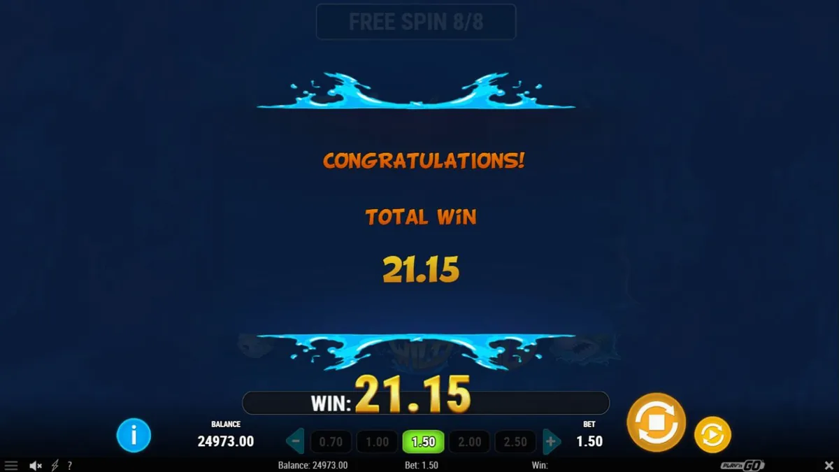 Giao diện trò chơi Megadon Triple Threat trên thiết bị di động